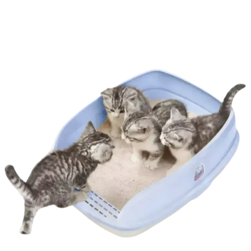 Catidea Litter Box Bread Bin Small Blue